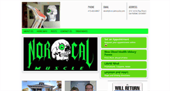 Desktop Screenshot of norcalmuscle.com